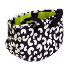 Po Campo Whoosh Fabric Basket in Macaroni | color:macaroni;