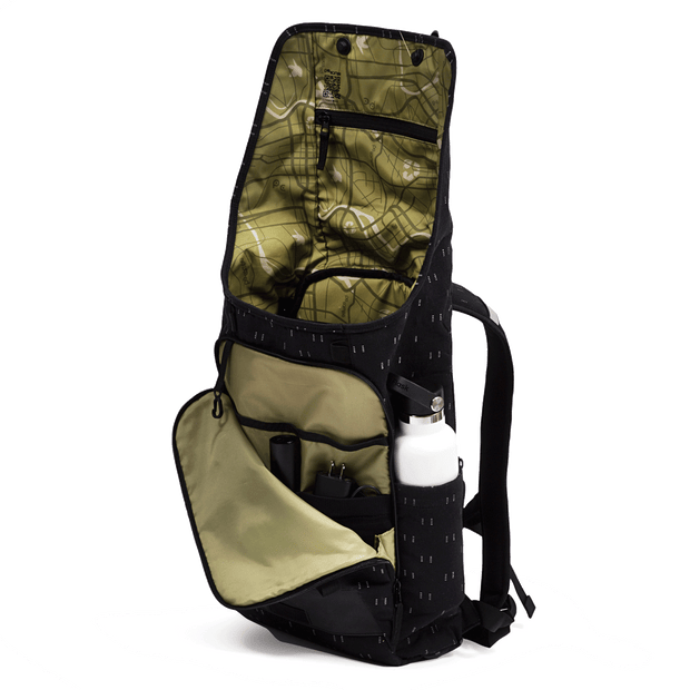 Po Campo Atria Reflective Backpack - Inside