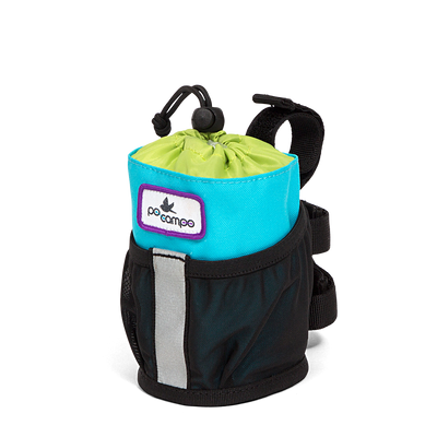 Blip Water Bottle Feed Bag - Po Campo color:blast blue;
