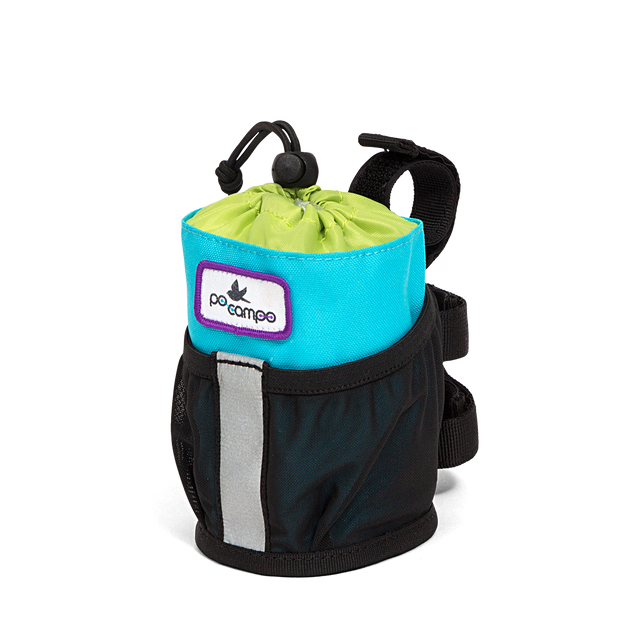 Blip Water Bottle Feed Bag - Po Campo color:blast blue;