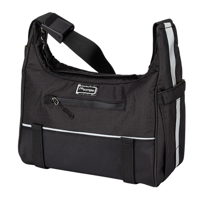 Chelsea Trunk Bag in Black Ripstop | Po Campo color:black ripstop;