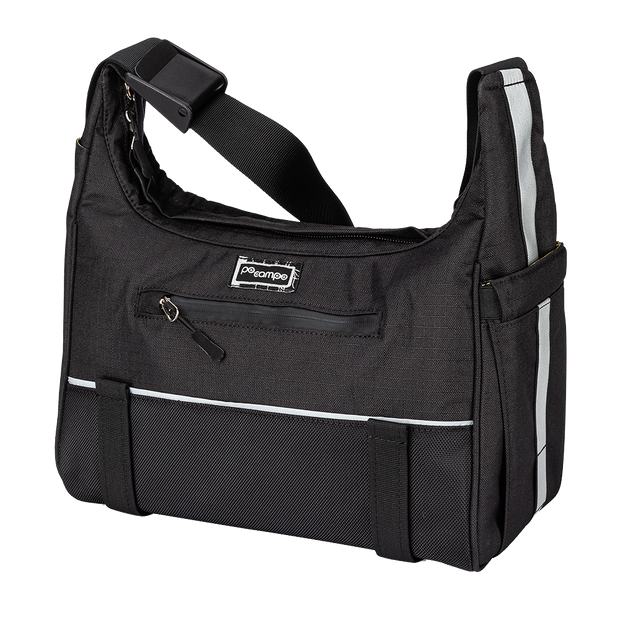 Chelsea Trunk Bag in Black Ripstop | Po Campo color:black ripstop;
