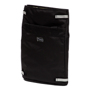 Orchard Grocery Pannier Black Ripstop folded up - Po Campo color:black ripstop;