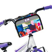 Po Campo Speedy Handlebar Bag in Aquatic on bike | color:aquatic;