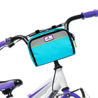 Speedy Kids' Handlebar Bag on Bike - Po Campo color:blast blue;