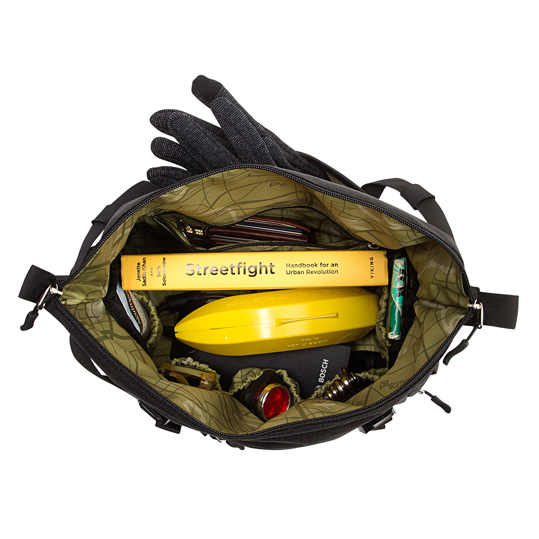 Durable Functional Rear Rack Bag Vernon Bike Trunk Bag Lots Of Pockets Waterproof Po Campo