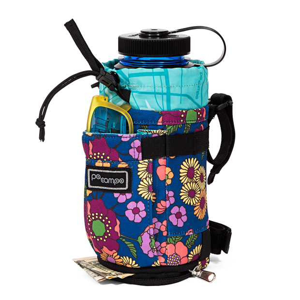 Willis Stem Bag in Meadow packed | Po Campo color:meadow;